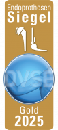 Endoprothesensiegel Gold 2025