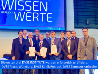 Zertifikat der Deutschen Gesellschaft für Schulter und Ellbogenchirurgie